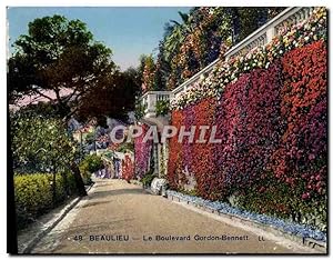 Seller image for Carte Postale Ancienne Beaulieu Le Boulevard Gordon Bennett for sale by CPAPHIL
