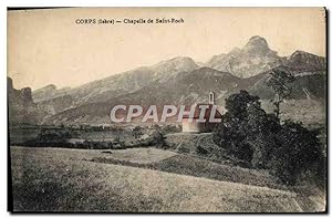 Carte Postale Ancienne Corps Chapelle De Saint Roch
