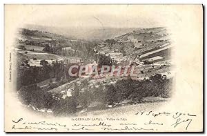 Carte Postale Ancienne St Germain Laval Vallée de L'Aix