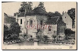 Carte Postale Ancienne Laon La Chapille Des Templiers