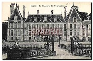 Carte Postale Ancienne Façade Du Château De Courances