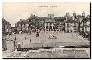 Carte Postale Ancienne Luneville Le Château