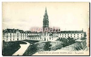 Carte Postale Ancienne Abbaye De La Grande Trappe vue générale