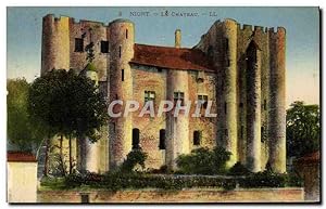 Carte Postale Ancienne Niort Le Château