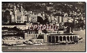 Carte Postale Ancienne Monte Carlo Le Casino et le tir aux pigeons