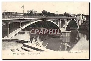 Carte Postale Ancienne Montauran La Nouveau Pont