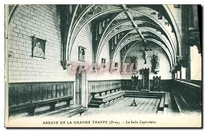 Carte Postale Ancienne Abbaye De La Grande La salle capitulaire
