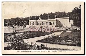 Carte Postale Ancienne Bagnoles De I'Orne Le Casino Du Lac