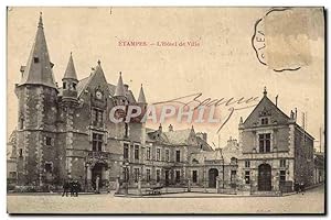 Carte Postale Ancienne Etampes L'Hôtel de Ville