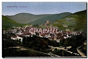 Carte Postale Ancienne Kaysersberg Panorama