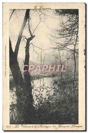 Carte Postale Ancienne La Valoine a La Montagne Des Pins Pres Limoges