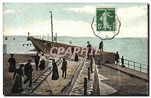 Carte Postale Ancienne Le Havre La nouvelle jetée