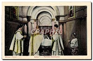 Image du vendeur pour Carte Postale Ancienne Bernadette Premiere Communion mis en vente par CPAPHIL
