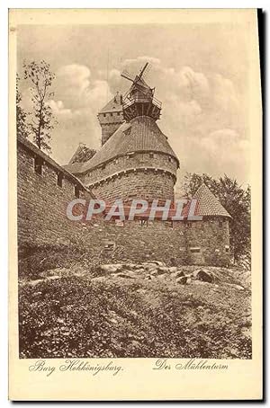Carte Postale Ancienne Hohkonigsberg Moulin