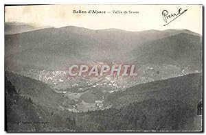 Carte Postale Ancienne Ballon d'Alsace Vallée de Sewen