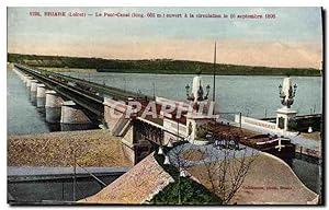 Carte Postale Ancienne Briare Le Pont Canal O
