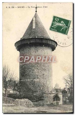 Carte Postale Ancienne Rouen La Tour Jeanne d'Arc