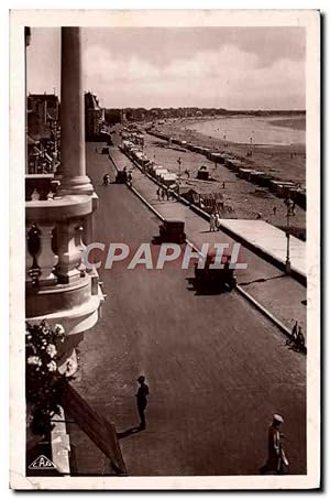 Carte Postale Ancienne La Baule La Grande Plage vue de L'Hôtel Adriana