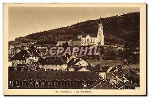 Carte Postale Ancienne Annecy La Visitation