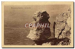 Carte Postale Ancienne Monnetier Saleve La Sorciere