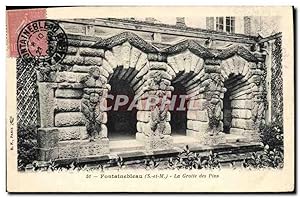 Carte Postale Ancienne Fontainebleau La Grotte Des Pins