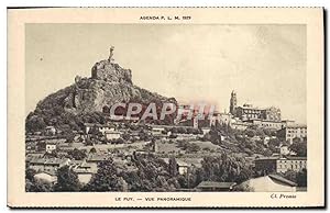Carte Postale Ancienne Le Puy vue Panoramique