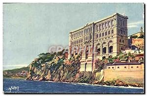 Carte Postale Ancienne Monaco Musee Oceanographique