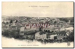 Carte Postale Ancienne Poitiers vue Panoramique