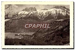 Carte Postale Moderne Sites Pittoresques De Savoie Annecy Duingt Talloires Les dents de Lanfont e...