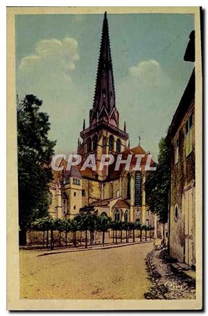 Carte Postale Moderne Autun La Cathédrale St Lazare