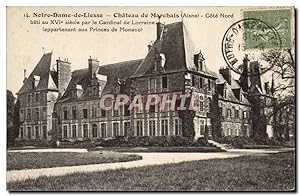 Carte Postale Ancienne Notre Dame De Liesse Château De Marchais