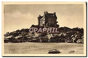 Bild des Verkufers fr Carte Postale Ancienne Ploumanach Chteau De Costaeres Ou Henri Sienkiewiez ecrivit Quo Vadis zum Verkauf von CPAPHIL