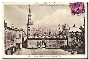Carte Postale Ancienne La Rochelle L'hôtel de ville