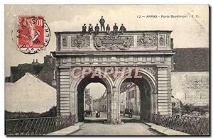 Carte Postale Ancienne Arras Porte Baudimont