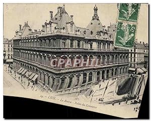 Carte Postale Ancienne Lyon La Bourse Palais Du Commerce
