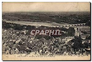Carte Postale Ancienne Orleans vue Prise De La Tour De La Cathédrale