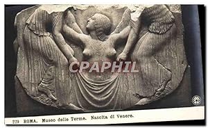Bild des Verkufers fr Carte Postale Ancienne Roma Museo Delle Terme Nascita di Venere zum Verkauf von CPAPHIL