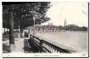 Carte Postale Ancienne Niort La Place de la Breche