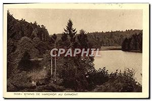 Carte Postale Ancienne Etang De Hardrop Au Girmont