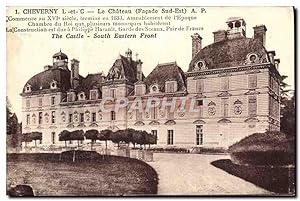 Carte Postale Ancienne Cheverny Le Château