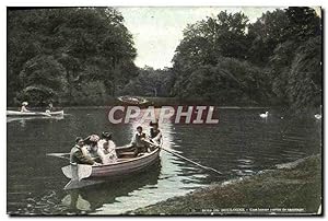 Image du vendeur pour Carte Postale Ancienne Paris Bois de Boulogne Une bonne partie de canotage mis en vente par CPAPHIL