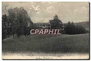 Carte Postale Ancienne Cambo Sanatoriurn de Cambo Le parc