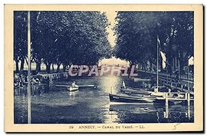 Carte Postale Ancienne Annecy Canal Du Vasse