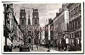 Carte Postale Ancienne Orleans La Rue Jeanne d'Arc