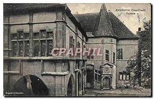 Carte Postale Ancienne Ensisheim Rathaus