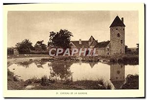 Carte Postale Ancienne Château De La Guerche