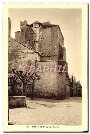Carte Postale Ancienne Château De Moulins