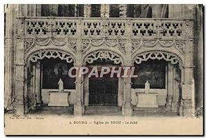 Carte Postale Ancienne Bourg Eglise de Brou Le Jube