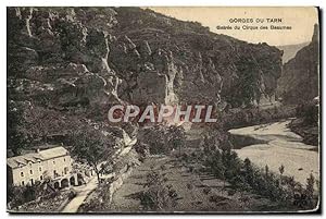 Carte Postale Ancienne Gorges Du Tarn Entrée Du Cirque Des Beaumes