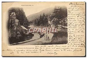 Carte Postale Ancienne Pontarlier Les Dames Des Entreportes